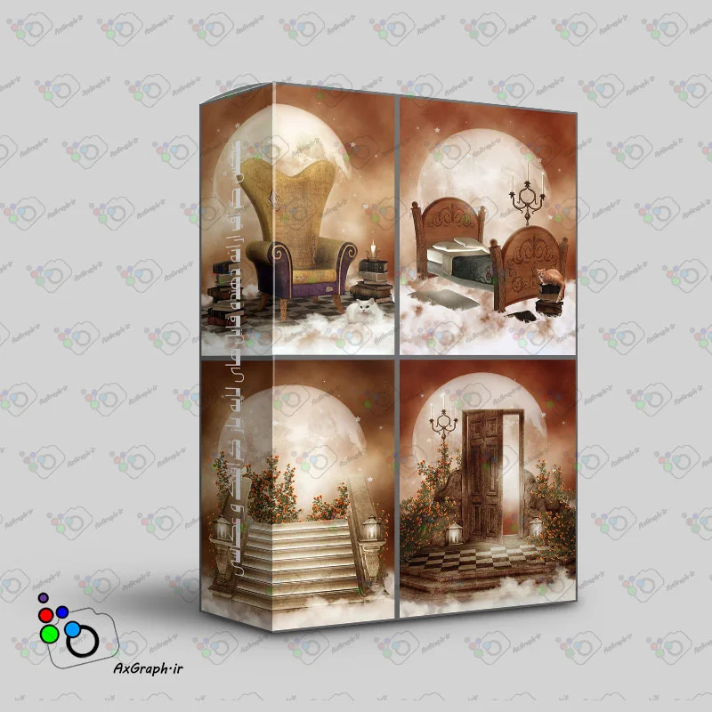 بک گراند فانتزی دنیای جادویی-کد 32004