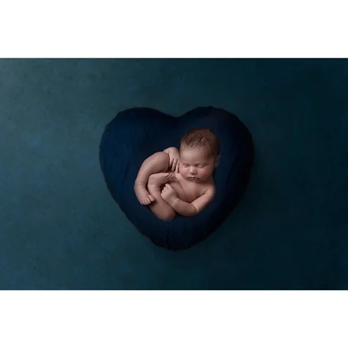 بک دراپ نوزاد بالشتک قلبی-کد 5487