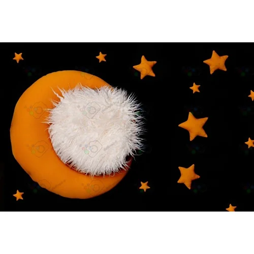 بک دراپ نوزاد ماه و ستاره-کد 5178