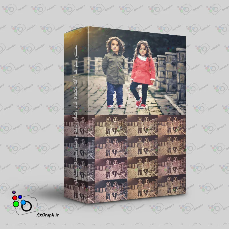 16 پریست پرتره قهوه ای مات شده-کد 513