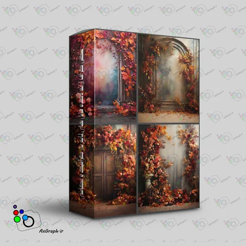 مجموعه 16 بک دراپ آتلیه تم پاییز-کد 50008