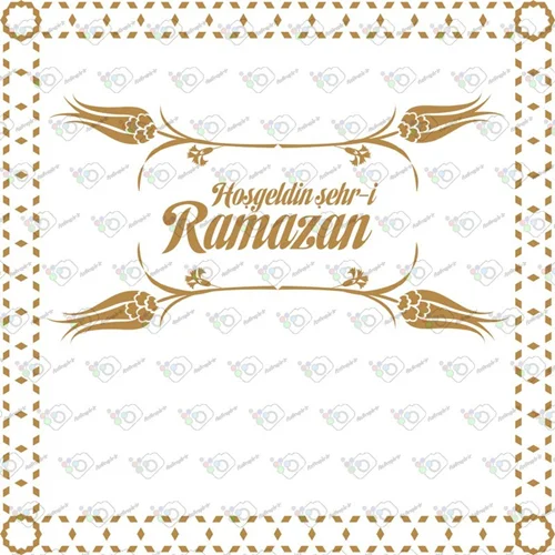 دانلود وکتور ماه مبارک رمضان-کد 10296
