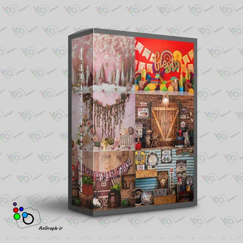 مجموعه 33 بک دراپ آتلیه ویژه کودک و نوجوان-کد 50096